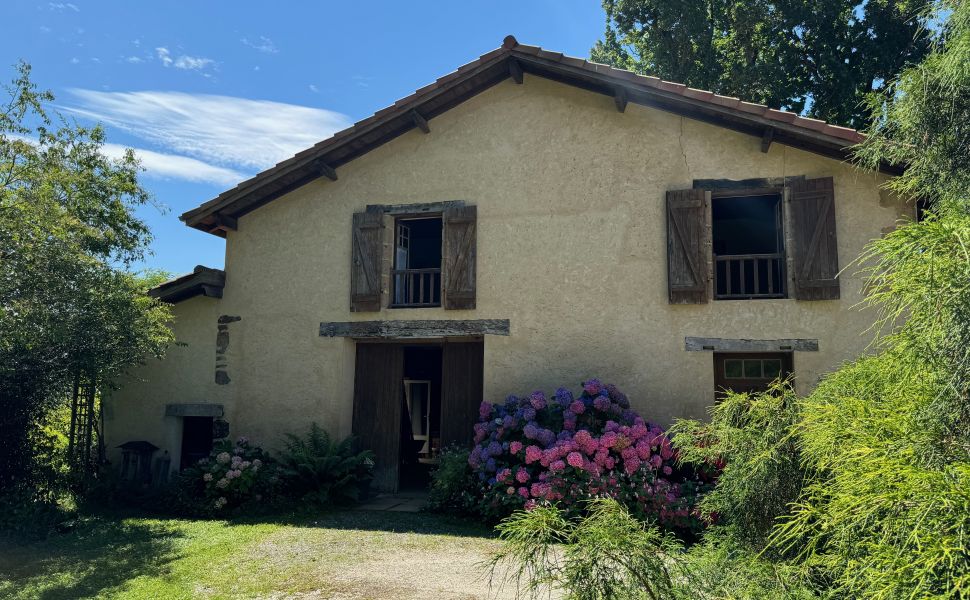 Authentique Ferme Landaise avec 2 Gîtes, Piscine, 1,2 Ha 