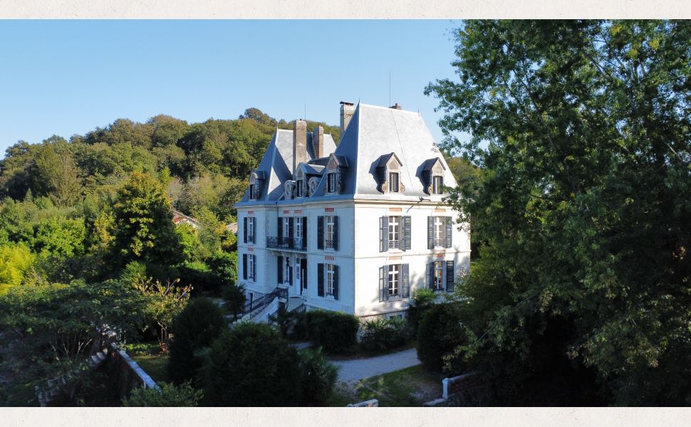 Elégant Château de XIXe Siècle; Architecture intérieure de Napoleon III; 4HA avec Piscine