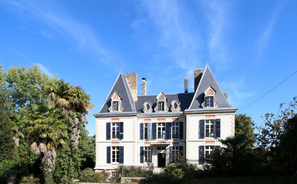 Elégant Château de XIXe Siècle; Architecture intérieure de Napoleon III; 4HA avec Piscine