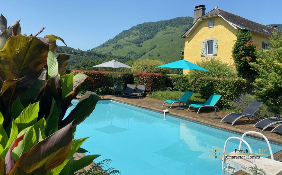 Superb Bearnaise Property and Maison d'Hotes in the rolling foothills of the Pyrenees. 