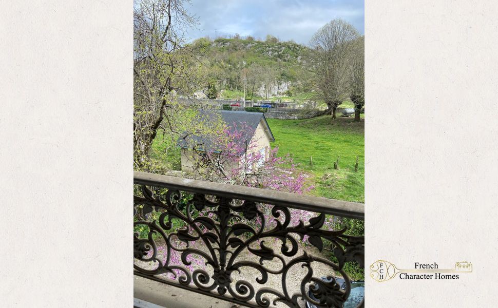 Handsome Empire Style Manor House with Beautiful Mountain Views, 30 minutes from Pau.