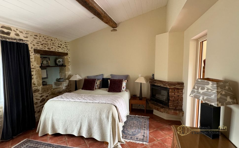 Architect led Restoration of this Deceptively Spacious Farmhouse & Barn with Pyrenean Views!