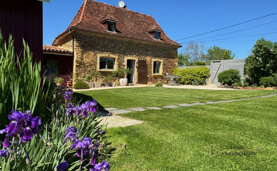 Architect led Restoration of this Deceptively Spacious Farmhouse & Barn with Pyrenean Views!