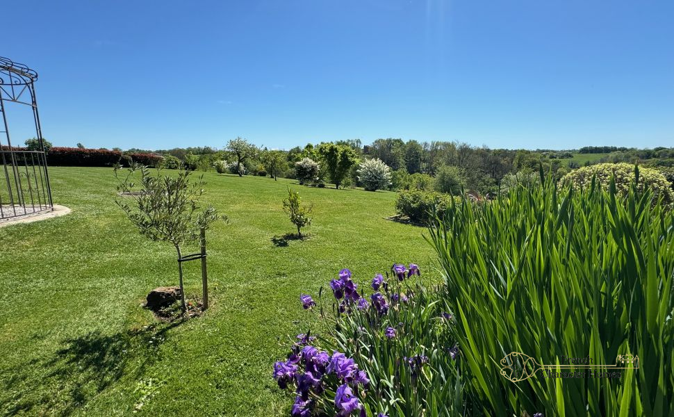 Architect led Restoration of this Deceptively Spacious Farmhouse & Barn with Pyrenean Views!