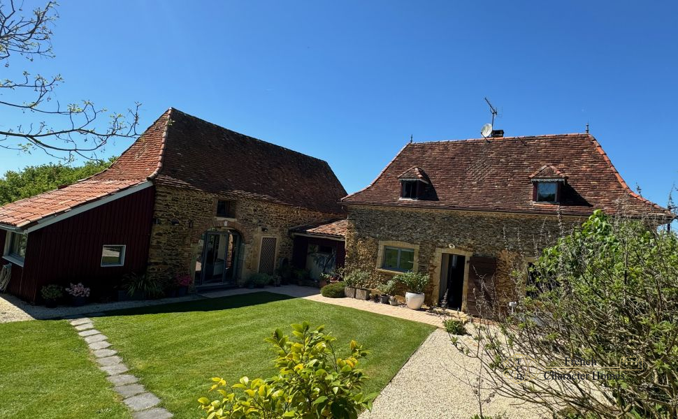 Architect led Restoration of this Deceptively Spacious Farmhouse & Barn with Pyrenean Views!