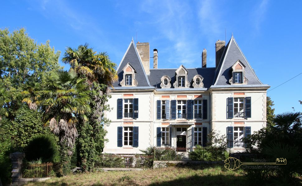 Gracious 19C Chateau Renovated in 2021; Napoleon III Features; 4HA Land; Pool