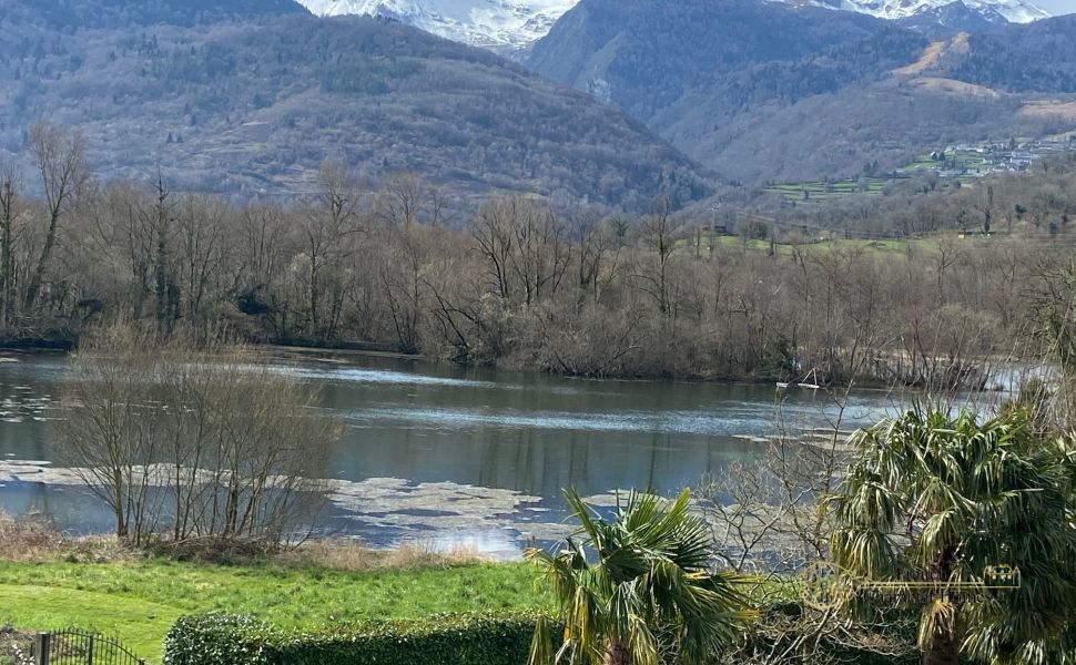 Beautiful Property with Mountain Views and Guest House 35 minutes south of Pau